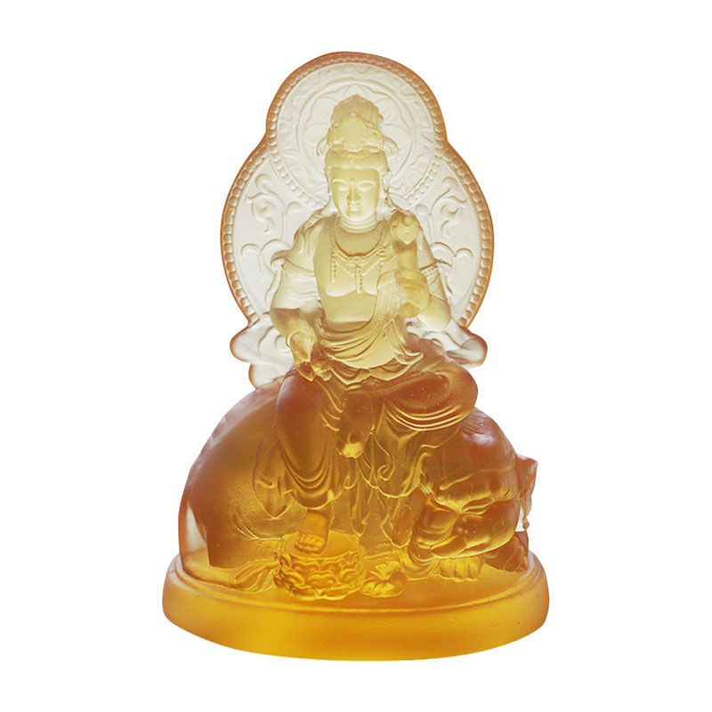 Samantabhadra Bodhisattva glasstaty