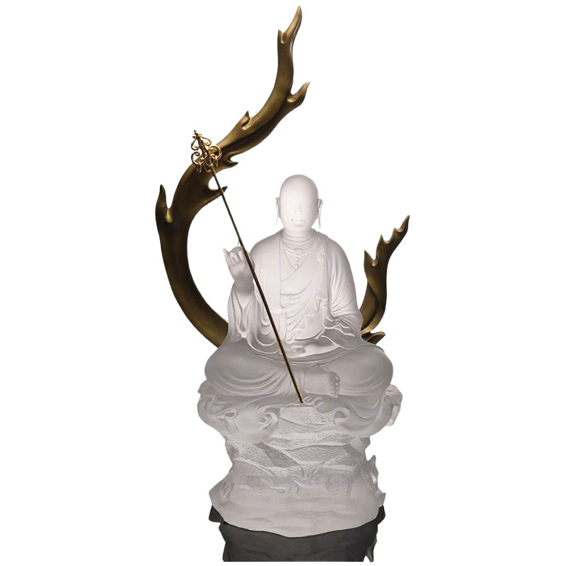 Ksitigarbha Bodhisattva glasstaty