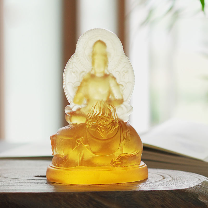 Samantabhadra Bodhisattva glasstaty