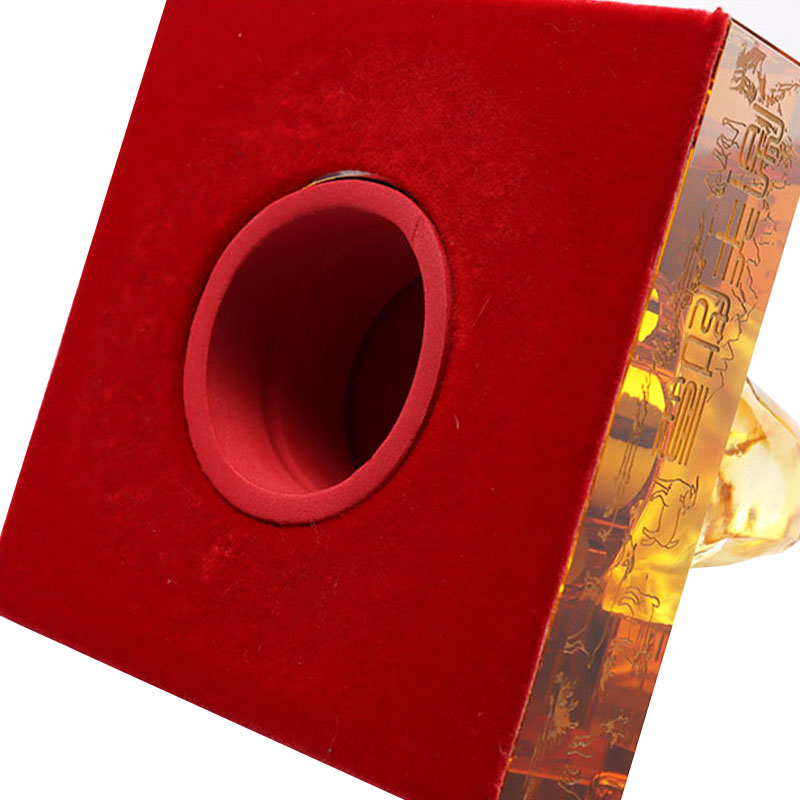 Kinesiska zodiaken djurformer Cap Kristallglas vinflaska Set