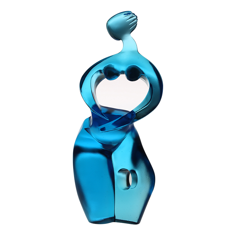 Renblå Artemis konstfigurer