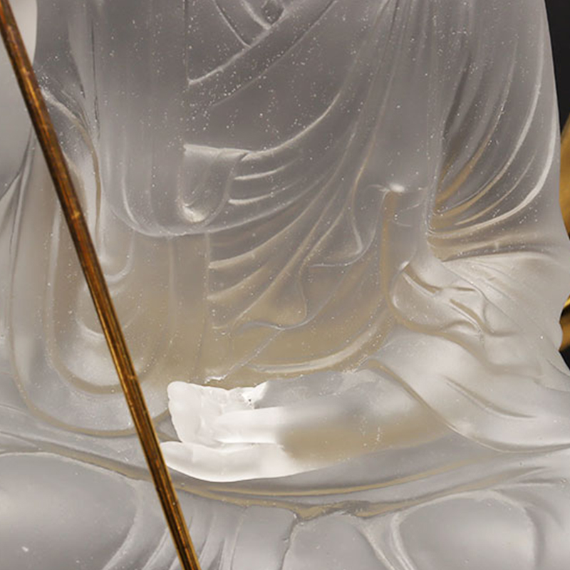 Ksitigarbha Bodhisattva glasstaty