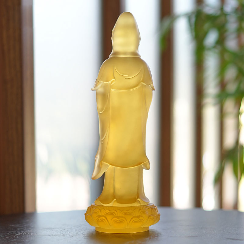 Guanyin Bodhisattva glasstaty