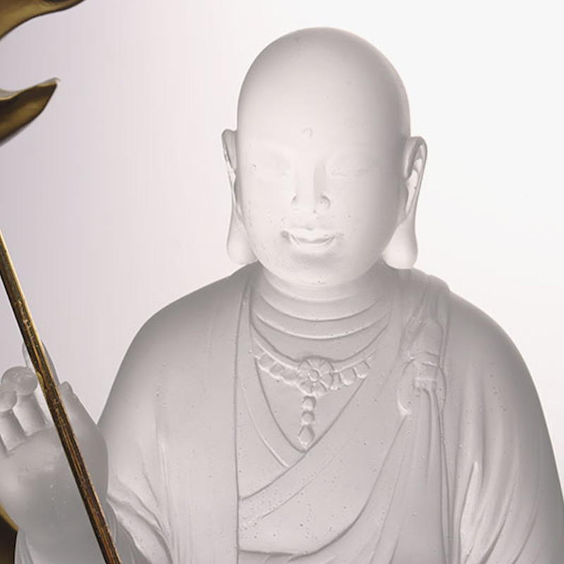 Ksitigarbha Bodhisattva glasstaty