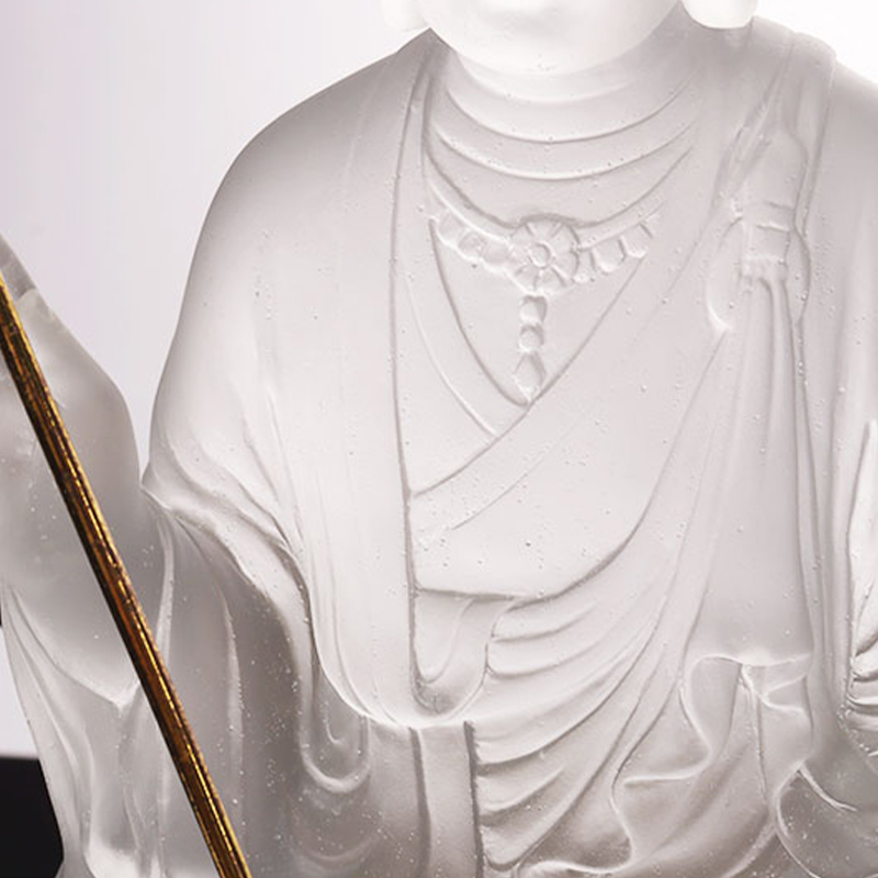 Ksitigarbha Bodhisattva glasstaty