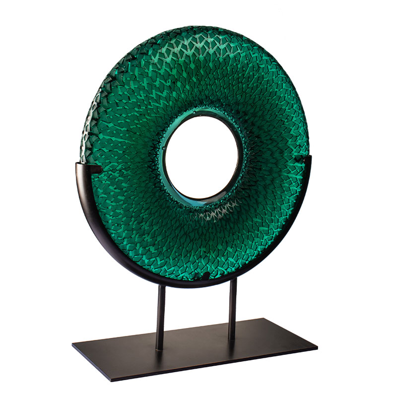 Bambu-blad runda skivor